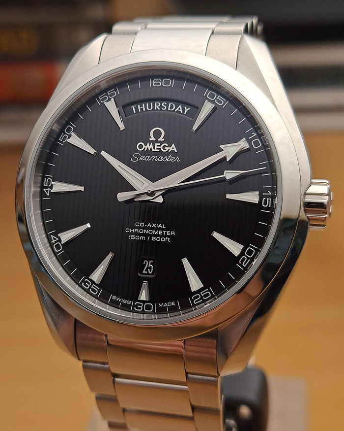 Omega Seamaster Aqua Terra 150M Co-Axial Day-Date Wristwatch Ref. 231.10.42.22.01.001